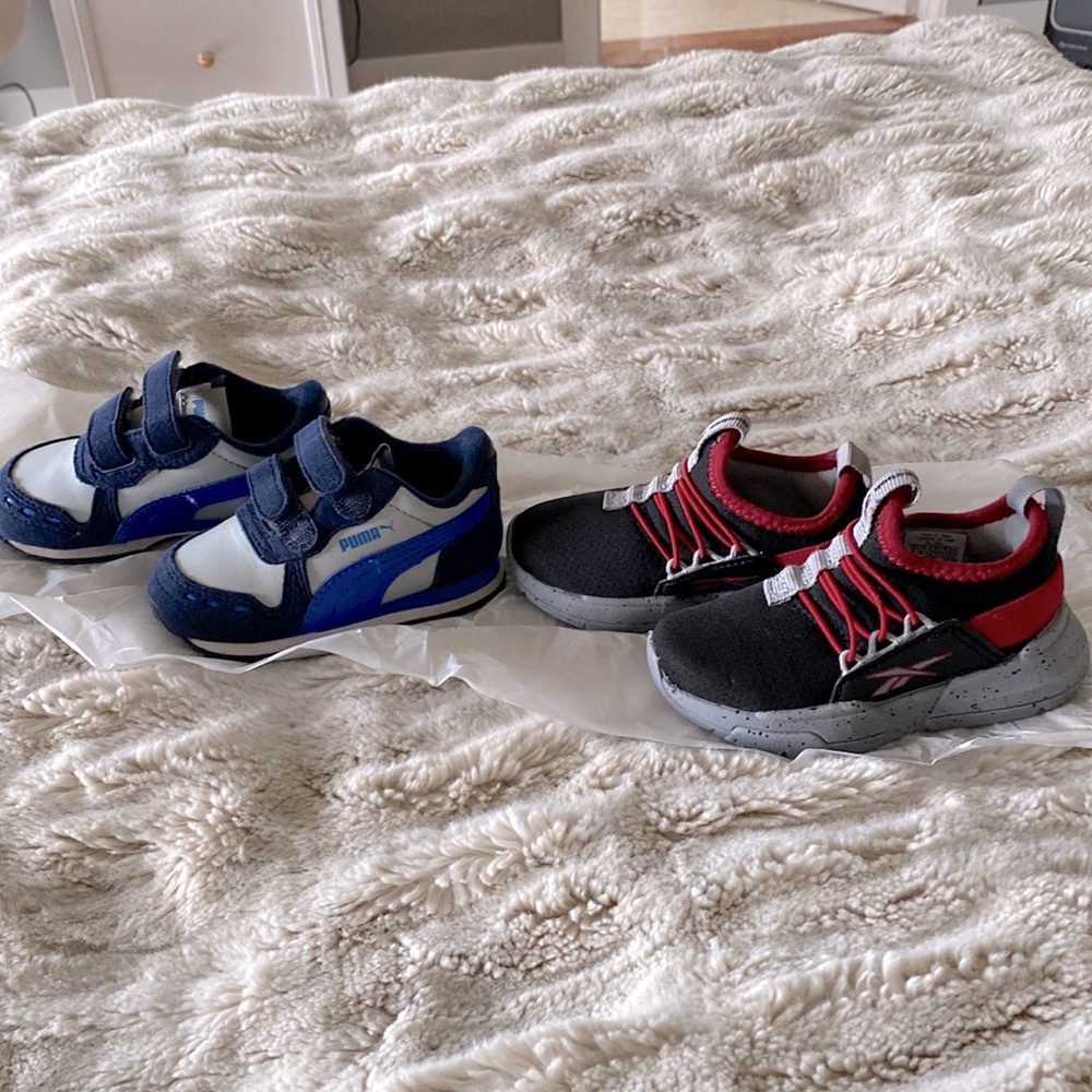 Puma and Reebok Sneakers